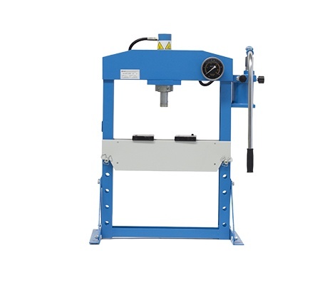 Cómo funciona una prensa hidráulica de taller?